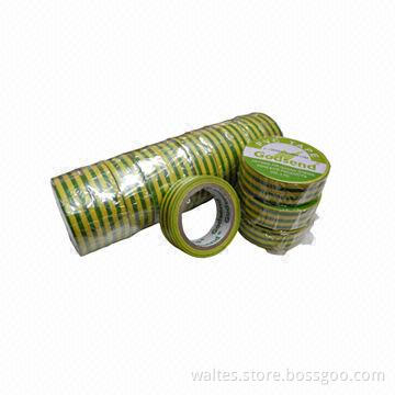 Yellow and Green PVC Marking Tape